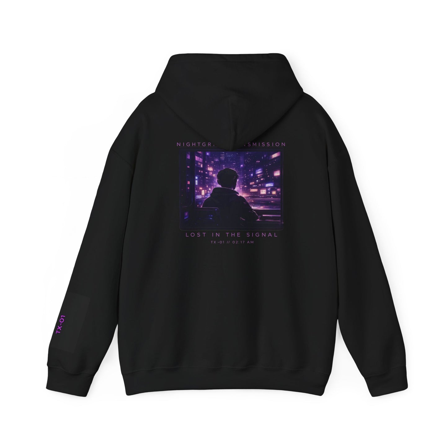 Nightgrid FM Hoodie — Signal Lost Transmission