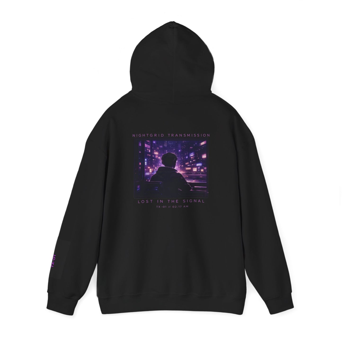 Nightgrid FM Hoodie — Signal Lost Transmission